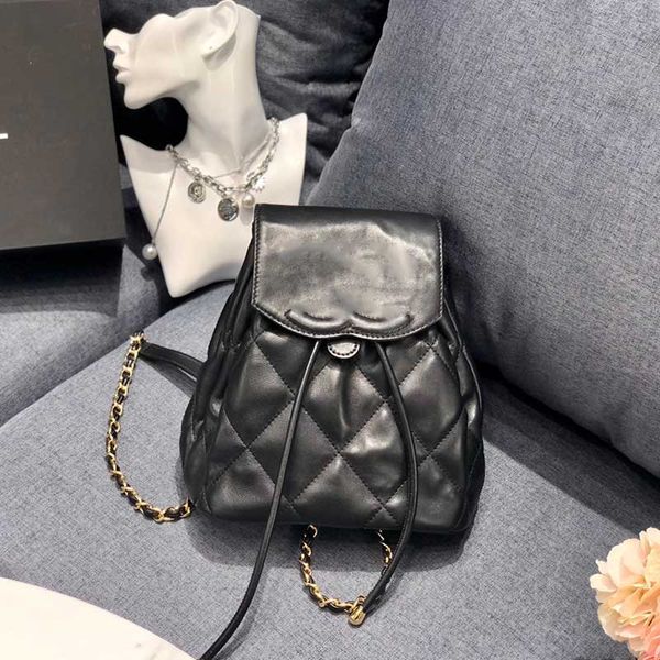 

mini backpack handbag genuine leather school student backpack fashion women designer wallet one shoulder messenger bag