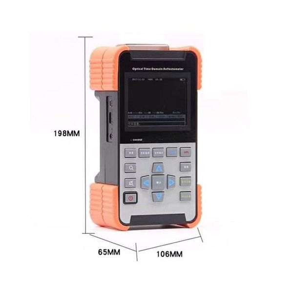 

fiber optic equipment handheld tft otdr vfl aor500 series 80km/100km/120km/140km breakpoint tester 1310nm/1550nm 24/22db sm