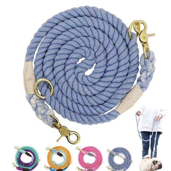 

multifunctional nylon dog leash pet dog leash walking training lead cats dogs leashes strap long dog belt rope 6ft sqcfzt