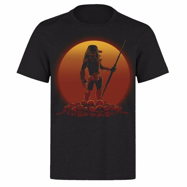 

predator standing over sunset the hunter clan black ph40 vintage hoodie designers t shirts sweatshirt