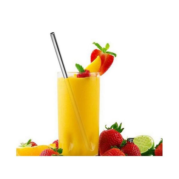 

durable stainless steel straight drinking straw straws metal sqcyig homes2011