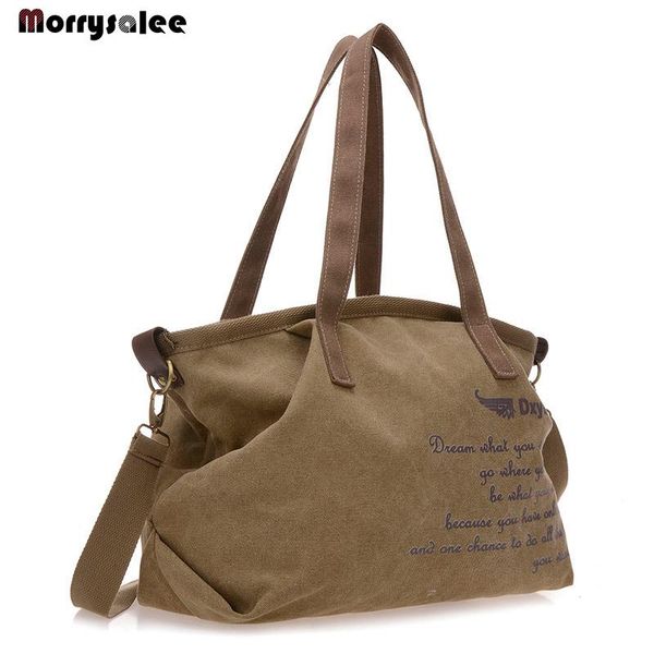 

холст пакет мода версия большого мешок портативной сумка ретро новых женщин