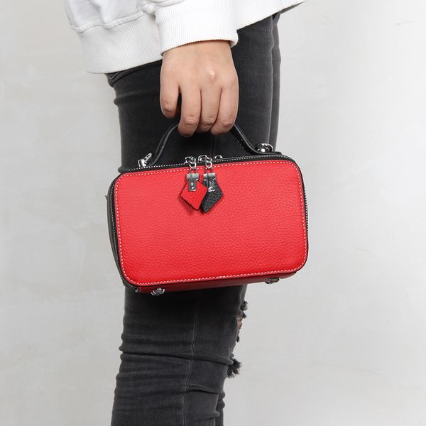 

hbp carmenlai shoulder bags women fashion handbags purses ladies layer cowhide leather shell crossbody messenger bag