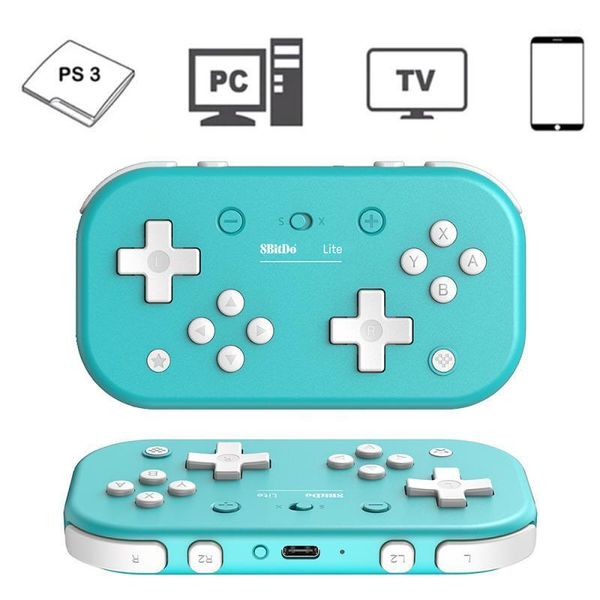 

game controllers & joysticks 1pcs fashion professional 8 bitdo lite bluetooth gamepad for switch windows games accessories tool1