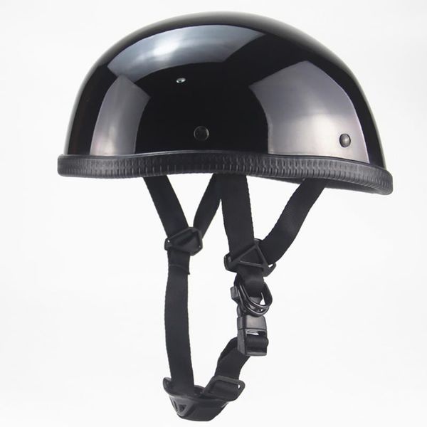 

s m l german style motorcycle equipments cap motorcycle half helmet vintage half face helmet retro chopper cruiser 2colors