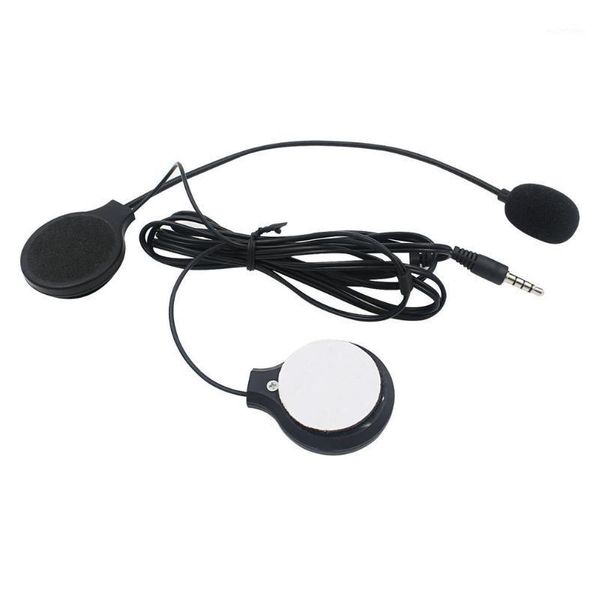 

ultra-thin motocycle headset 3.5mm aux wired helmet headphones with microphone for mobile phone mp3 player1