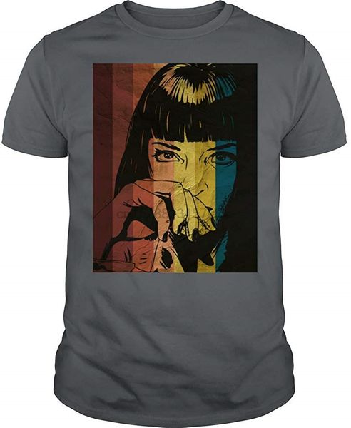 

virgin mia wallace nose bleed overdose icon t shirt men women pulp lover fiction wholesale o neck tee shirt sport hooded sweatshirt hoodie