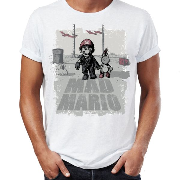 

men's t shirt yoshi mad mario fury road awesome illustration artwork printed tee sport hooded sweatshirt hoodie