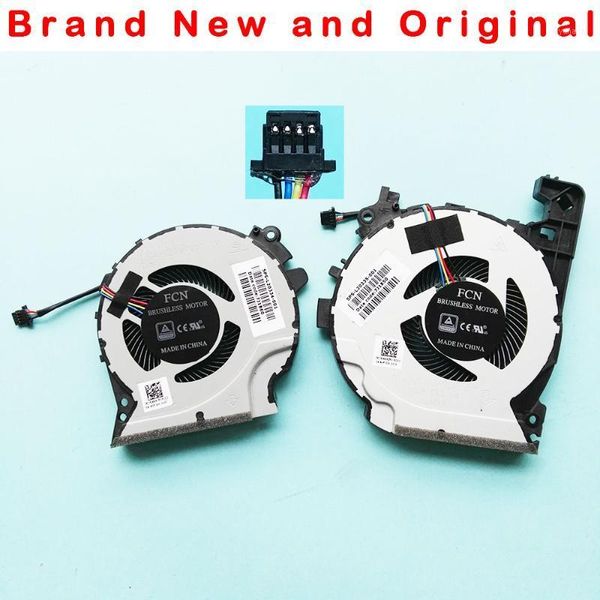 

fans & coolings original gpu cpu cooling fan cooler for pavilion 15-cx0058wm 15-cx 15-cx0068tx fkka dfs501105pr0t fkk9 tpn-c133 fan1