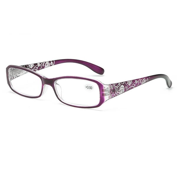 

newfashion женщины весна петля цветочных печати смола reading lady protector очки очки дальнозоркость + 1,0 ~ + 4,02021