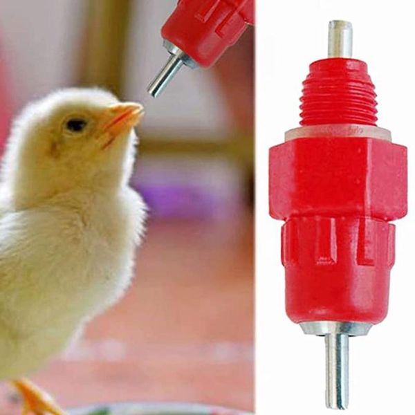 

5pcs chicken water-drinking feeder poultry water drinking nipples bujoint water dispenser automatically feed