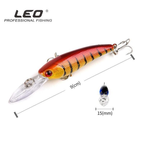 

wobblers jerkbait 4 colors 9cm 7.5g fishing lures hard vocal bait crank fishing lures bass fresh salt water tackle sink bbywei