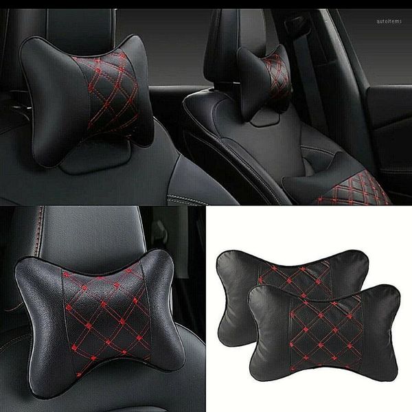 

soft car headrest comfortable home office accessories 26cm×18cm×8cm black1