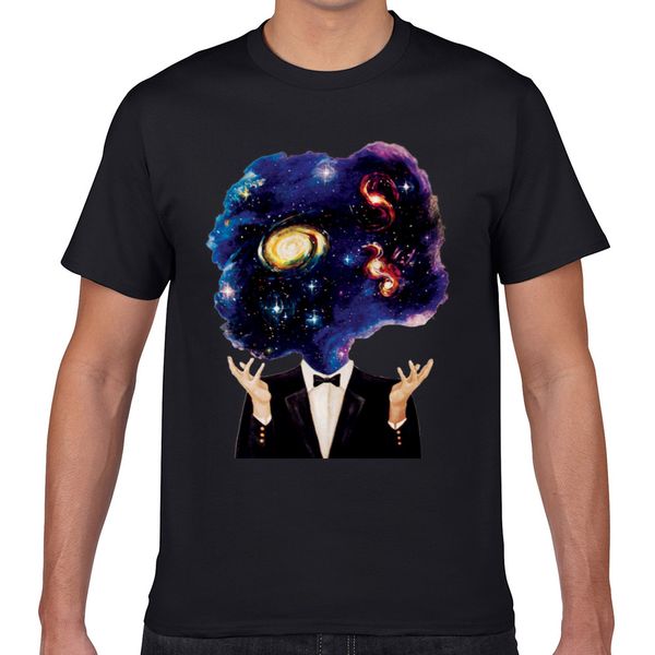 

t shirt men head space basic black geek short male tshirt xxxl sport hooded sweatshirt hoodie