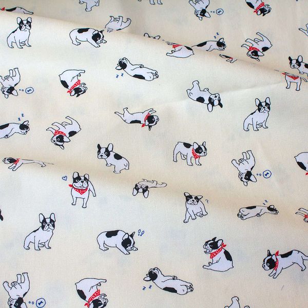 

cotton silk cloth silk thread oxford japanese half meter, sewing bulldog cotton cloth8uy, Black;white