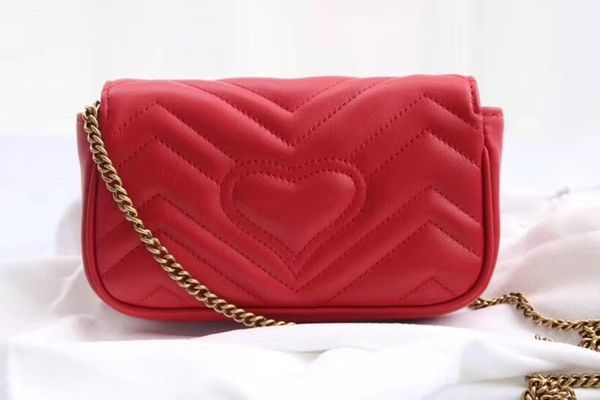 

real genuine lamb leather super mini marmont handbag cross body bag genuine leather real marmont mini flap st fashion purse