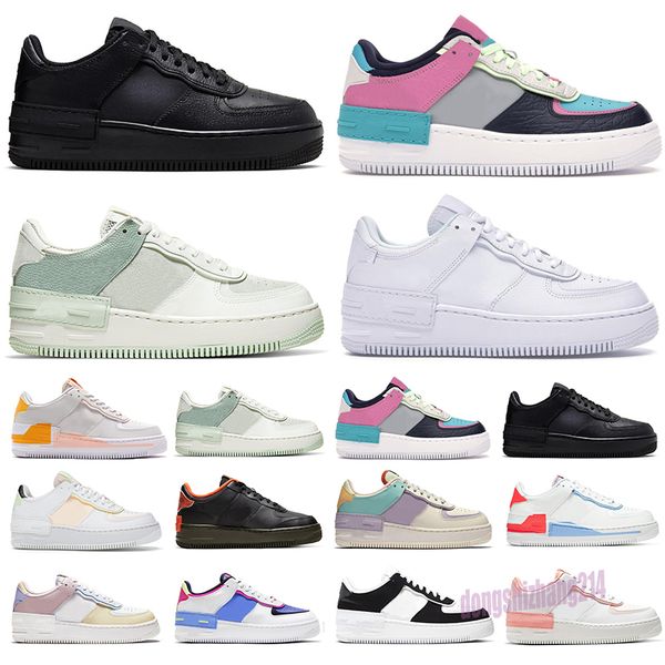 

low fashion platform shoes men women athletic shoe skateboard triple black white utility mens trainers sports sneakers scarpe chaussures d21