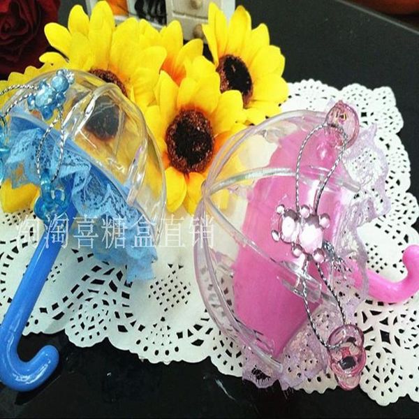 

gift wrap european creative lace umbrella plastic candy box wedding favor baby shower bridal sweet