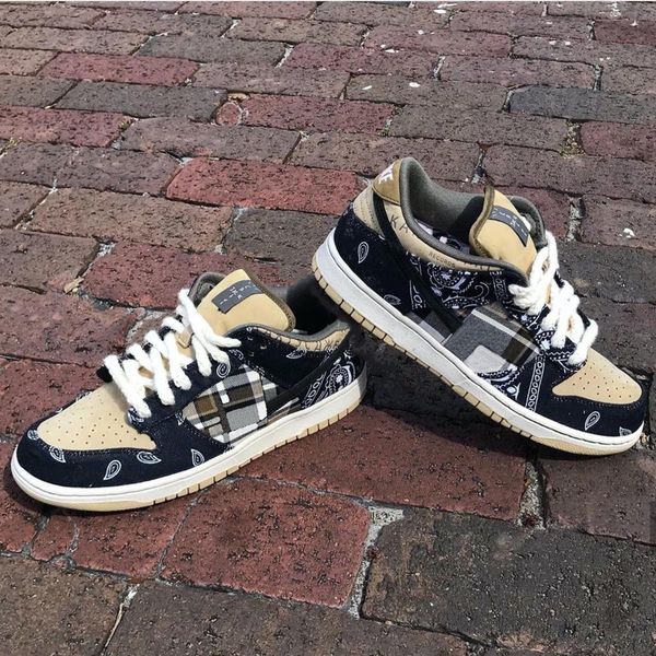 

2021 dunks low running shoes cactus jack raygun tie dye strangelove x valentine day chunky dunky designer men women trainers sneakers