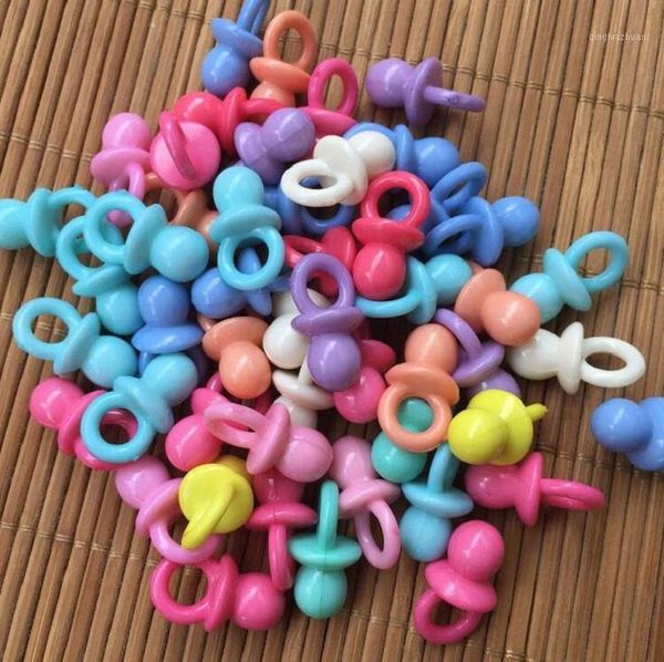 

confetti mini pacifier nipples scatter bead for gift box craft birthday party baby shower table favor decoration diy1