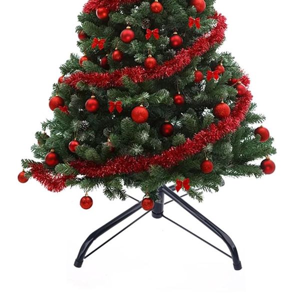 

30/35/40/45/50cm christmas tree base stand foldable iron bracket bottom holder