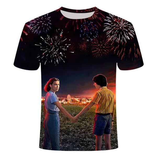 

stranger things horror tv series stranger thing 3d print shirts anime comics aesthetic men clothing