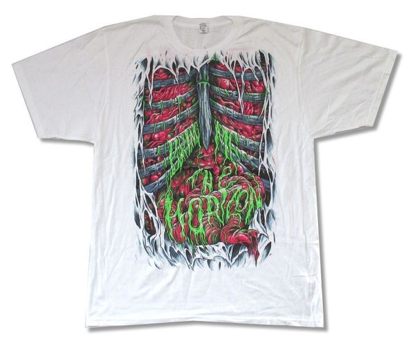 

bring me the horizon spill my guts white t shirt new official bmth sport hooded sweatshirt hoodie