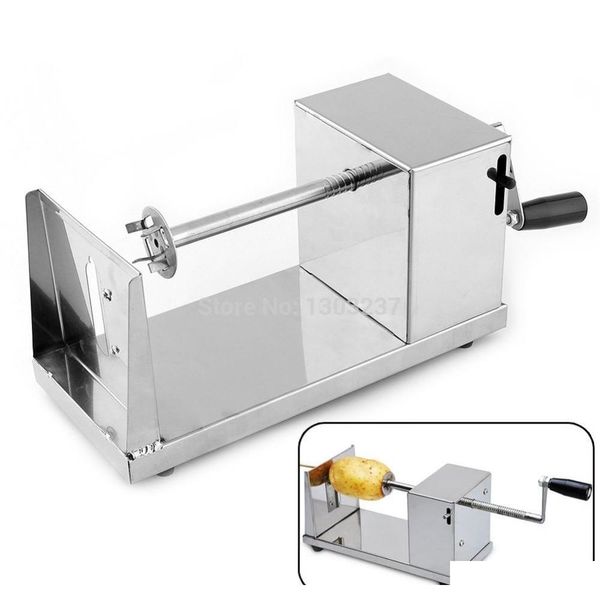 

magic stainless steel manual tornado spiral potato cucumber chips twister vegetable cutter snack home co jllema dh_niceshop