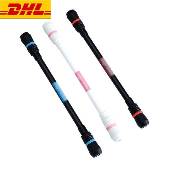 

pen spinning креативный гель ручки 0.5mm смешные вращающийся pen spinning gaming ручки для детей студенты дать игрушки kawaii канцелярские p, Black;red