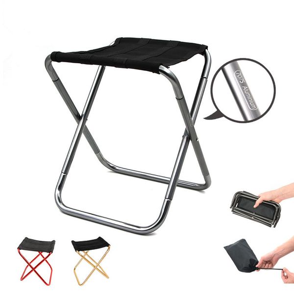 

small folding fishing chair and storage bag for portable camping barbecue chair