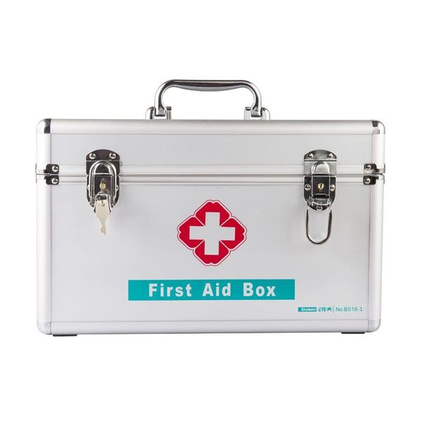 

14 inch home box b016-2 aluminum alloy with lock portable home box