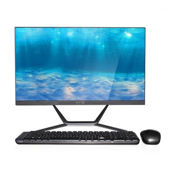 

deskall in one pc computer 23.8" monitor intel core i3 celeron j1800 processors gaming office wireless keyboard mouse1