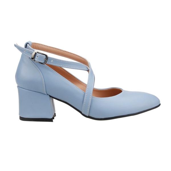 

ayakland 544-1121 skin 5 cm heel women sandals shoes, Black