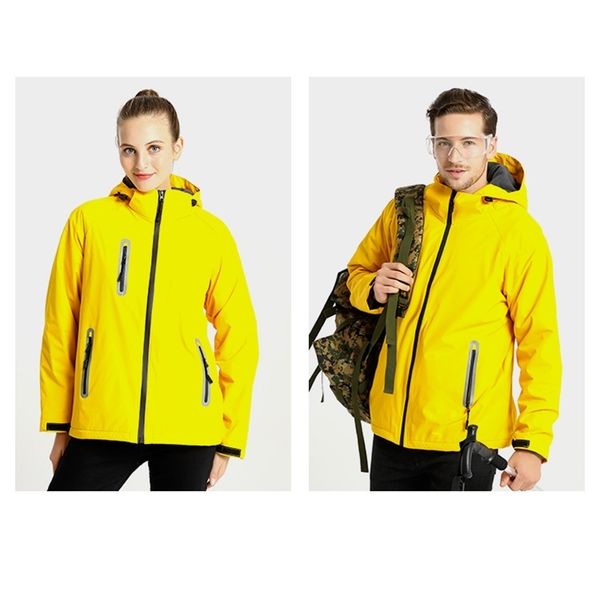 

sd1396j-double sided velvet inner cold proof ski suit for lovers outdoor windproof mountaineering suit 201114, Black;brown