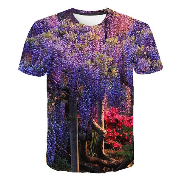 

tulip rose flower mens men 3d print shirts kawaii kawaii hentai men clothing