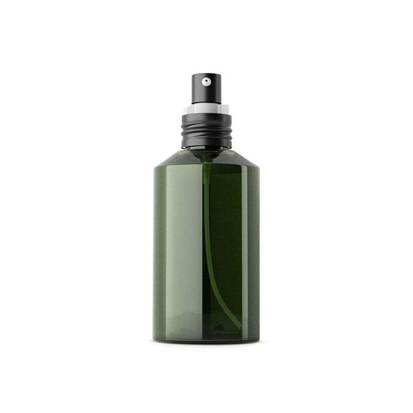 

storage bottles & jars 30 x 50ml 100ml 150ml 200ml empty green plastic bottle with black aluminum lotion cream pump refillable container pac