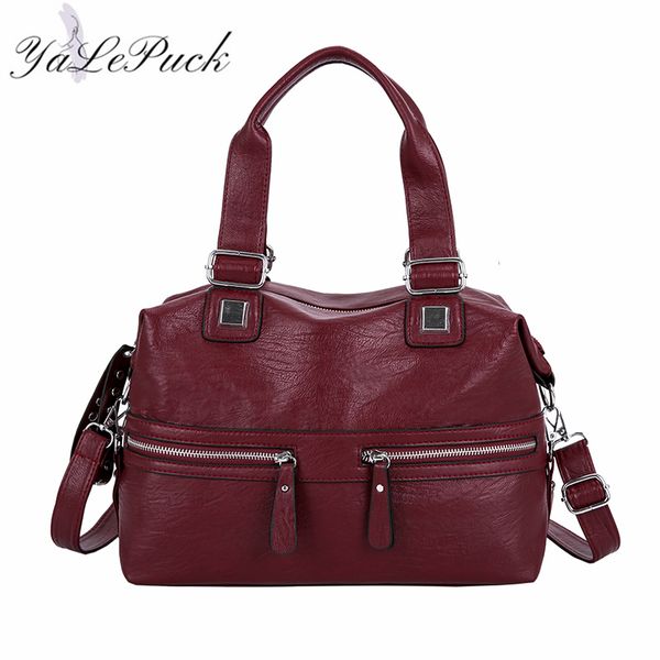 Heißverkauf Frauen Handtasche große Kapazität Umhängetaschen hochwertige PU Leder Crossbody Bag Damen Wild Cross Lod Bags Reisen Tasche