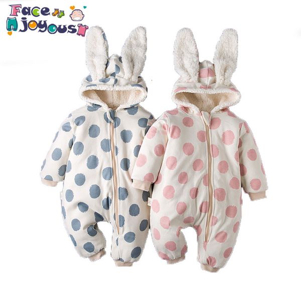 

2021 new newborn boys hoodie clothes infant baby girls climbing winter autumn snowsuit rompers 0-3t boy jumpsuit hah6, Blue