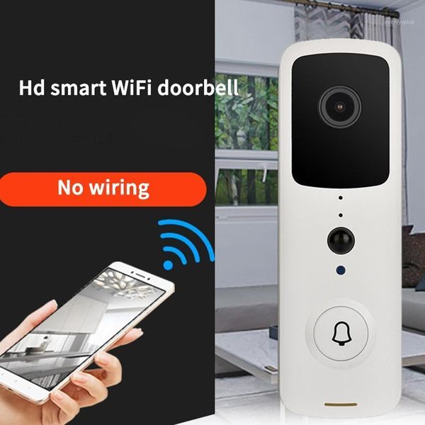 

smart doorbell camera wireless wifi video doorbell smart phone door ring intercom for phone home security camera1
