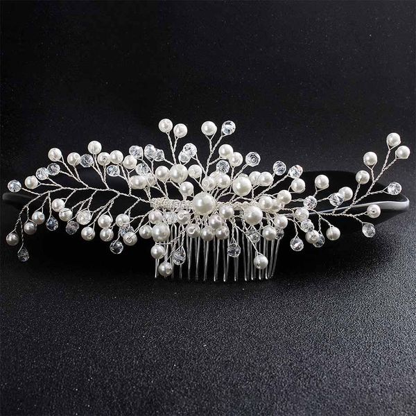 

волосы жемчужные булавки жемчуга аксессуары клипы свадьба для ювелирных изделий волосы qyy 2019 гребень женщин волосы свадебные моды yxlvjt, Silver