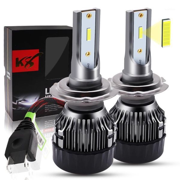 

2pcs h4 h7 led car headlight bulbs 50w/set h1 h3 h8 h11 880 881 led 9005 9006 6500k white csp chip auto headlamp fog lights1