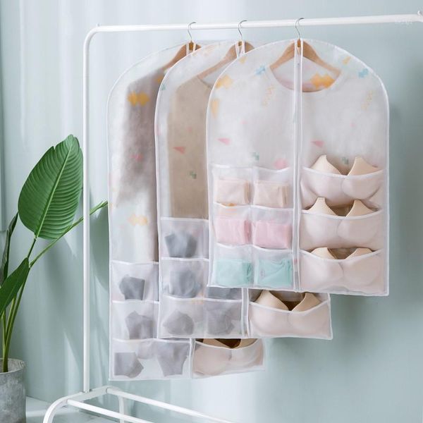 

hanging underwear organizer 9 pockets hanging storage bag multifunctional washable folding closet organizer bra socks wardrobe1