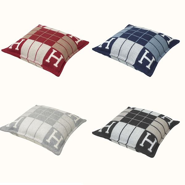 

7 цвет смелы сбора винограда способа ватки наволочка буква н марка европейской подушка крышка охватывает шерсть бросить роскоши наволочка