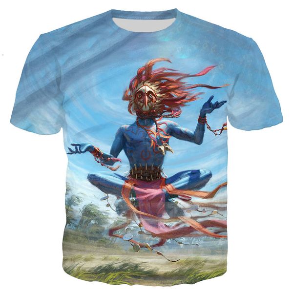

tcg magic the gathering 3d print shirts graphic humor kawaii men clothing