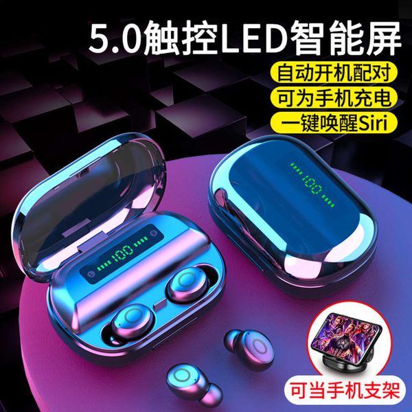 

new v11 bluetooth headset wirels sports binaural 5.0 stealth in ear