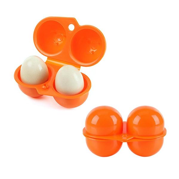 

abs яйца дело контейнер для кемпинга 2 1шт кухня портативный яйцо перевозчики держатель для хранения складные коробки на открытом воздухе ло