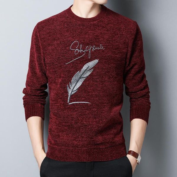 

men's sweaters 2021 winter super warm black sweater men slim long sleeves pullover solid knitted thick embroidery fashion coat clothes, White;black
