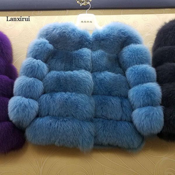 

fashion winter coat women luxury faux fur coat plus size women stand fur collar long sleeve faux jacket fourrure1, Black