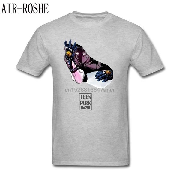 

jojos bizarre adventure t shirt killer queen смешные футболки organnic с коротким рукавом новый стиль прохладный тис спорта толстовка с капю
