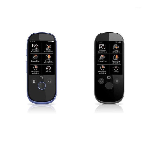 

smart translator ht101 pro po translation ai voice 76 languages real-time wifi 2.4 inch tft 12mp multifunction translator1